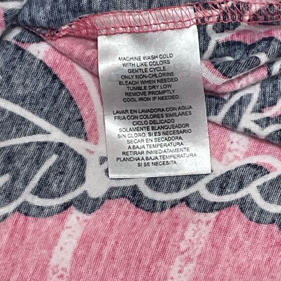 Caribbean Joe & Co. Pullover Blouse, 3/4 Sleeve, Navy/Pink/White, Nautical, M - Picture 4 of 8